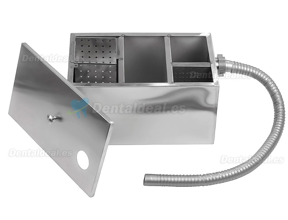 Filtro de Yeso Dental Acero Inoxidable con Sistema de Sedimentaci&oacute;n 5 Capas